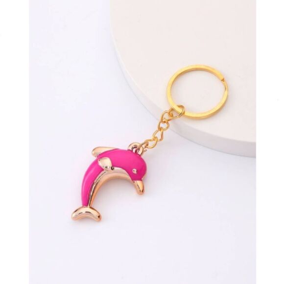 Dolphin 🐬 Charm Keychain - Picture 3 of 3